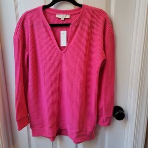 NWT LOFT Waffle Shirt